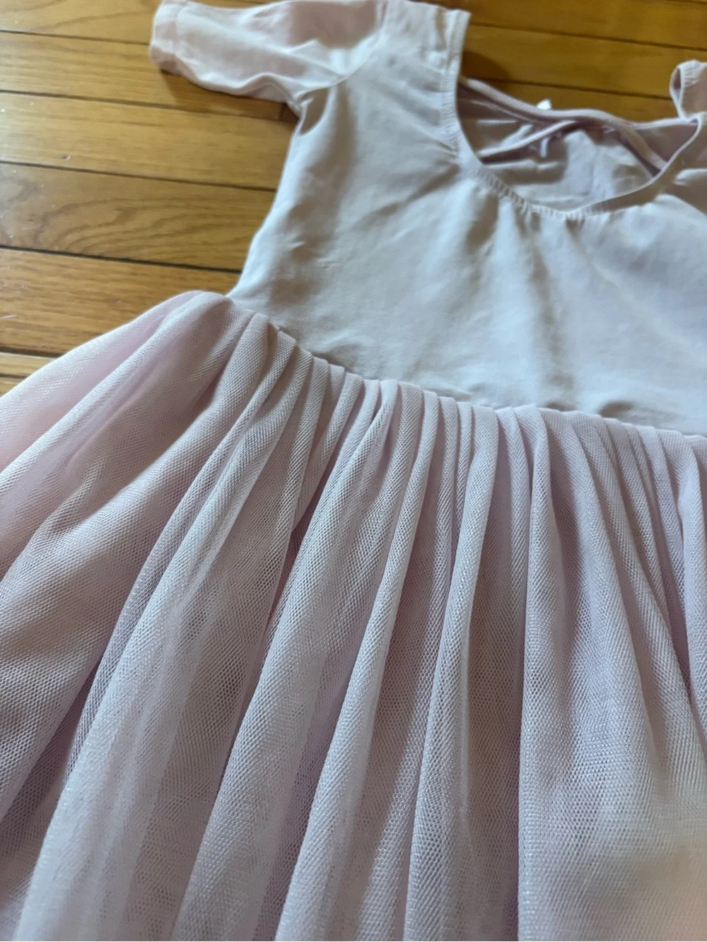 Girls Toddler Pink Ballet Leotard Dress & Skirt Set Size 4